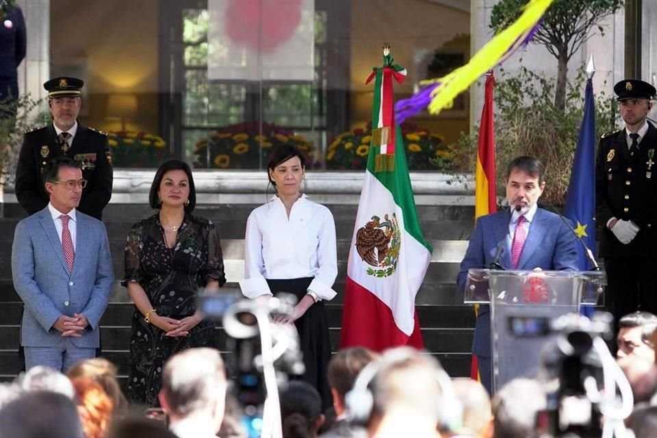 El Embajador resaltó la invitación a España como País Invitado de Honor en la Feria Internacional del Libro de Guadalajara.