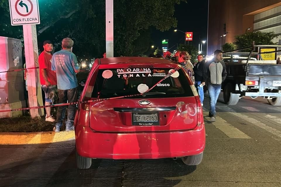 El incidente tuvo lugar en la Colonia El Grullo en Guadalajara.