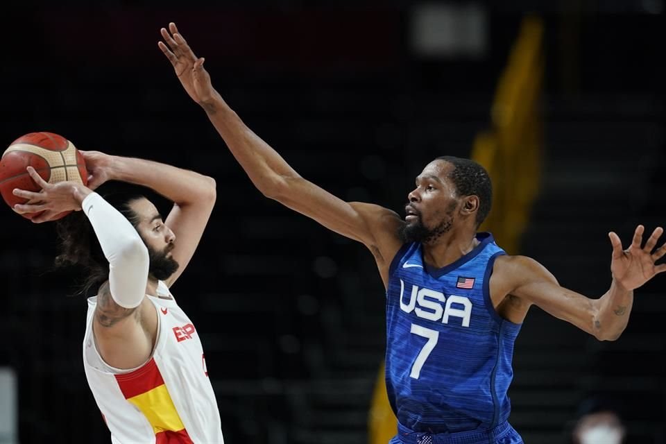 Durant y Rubio fueron los máximos anotadores del encuentro.