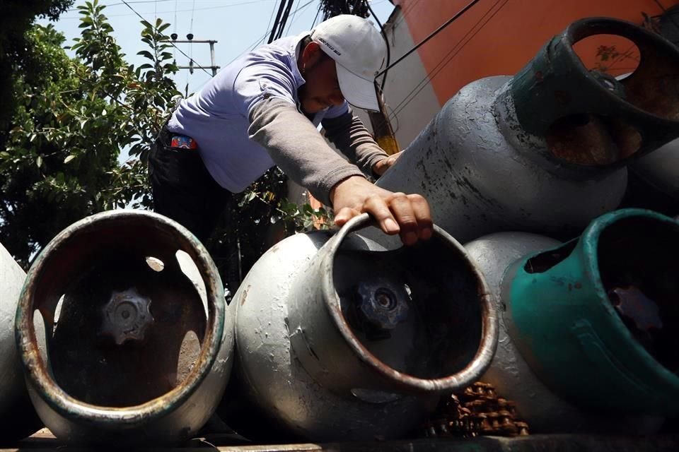 Actualmente, el precio de referencia del gas LP es de 13.30 pesos por kilo,
