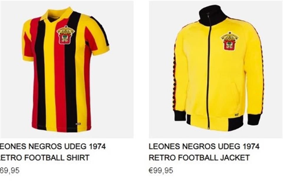 Para celebrar los 50 años de los Leones Negros, los melenudos presentaron uniformes retro, en alianza con la marca Copa football.