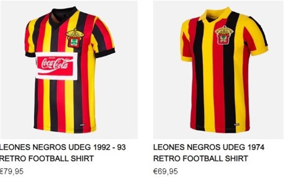 Para celebrar los 50 años de los Leones Negros, los melenudos presentaron uniformes retro, en alianza con la marca Copa football.