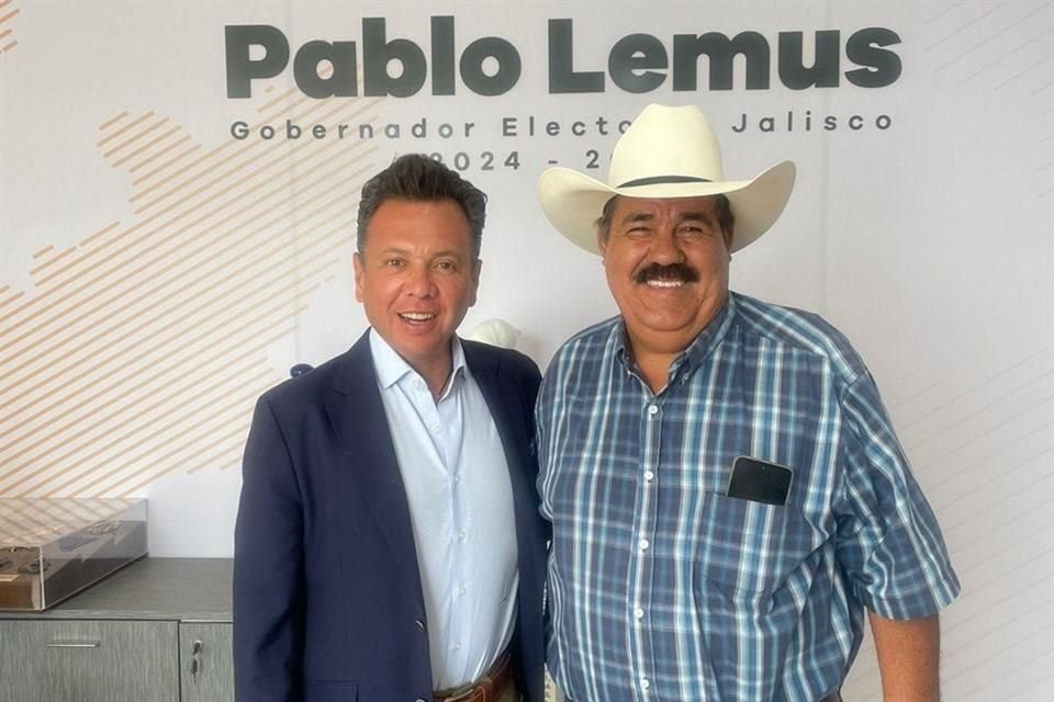 Pablo Lemus se reunió con Eliazer Ayala, líder de la organización campesina.