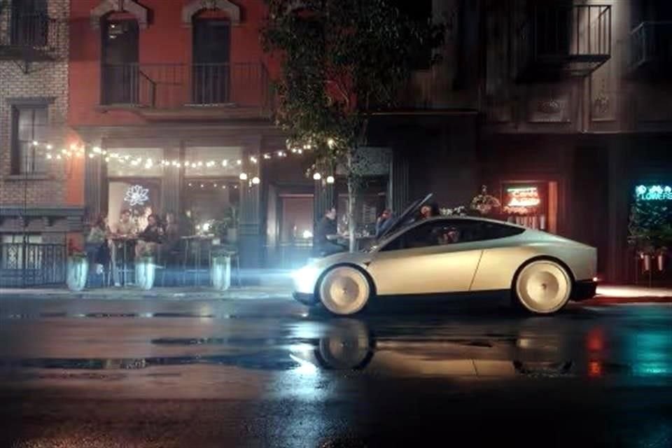 La compañía presentó el Cybercab en un evento ostentoso el año pasado en California.