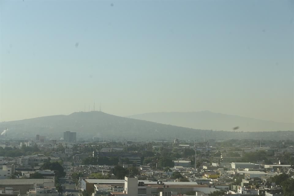En la estación Santa Fe se reportan 120 puntos de PM10, niveles que se han mantenido en las últimas horas.