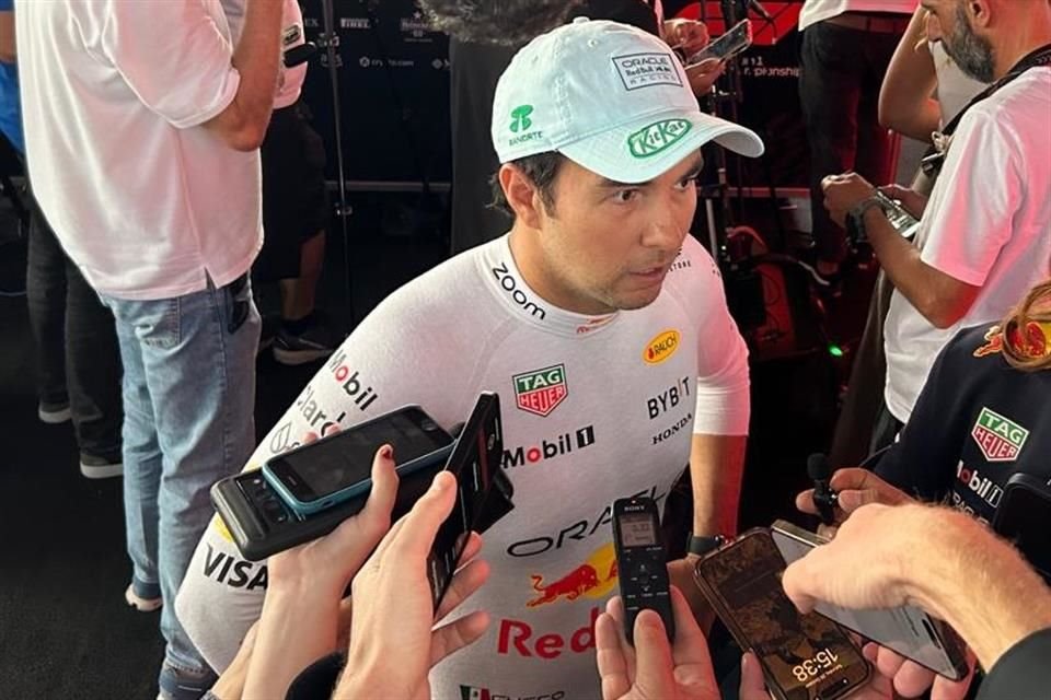 Sergio Pérez detalló los problemas que tiene con el auto de Red Bull y reconoció que será una carrera muy difícil partiendo desde el lugar 18.