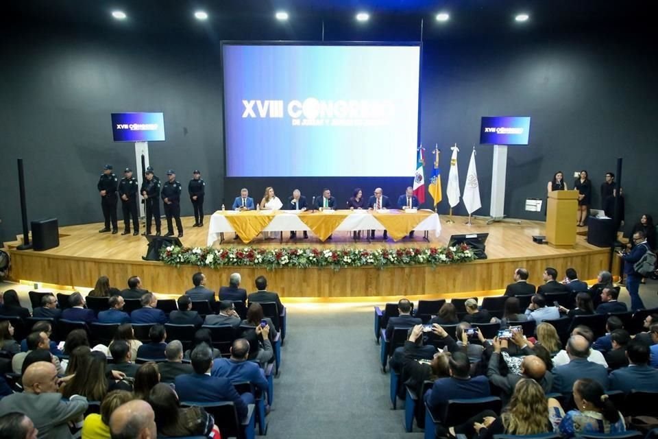 Ayer se desarrollo el Congreso de la Asociación de Juezas y Jueces del Estado de Jalisco.