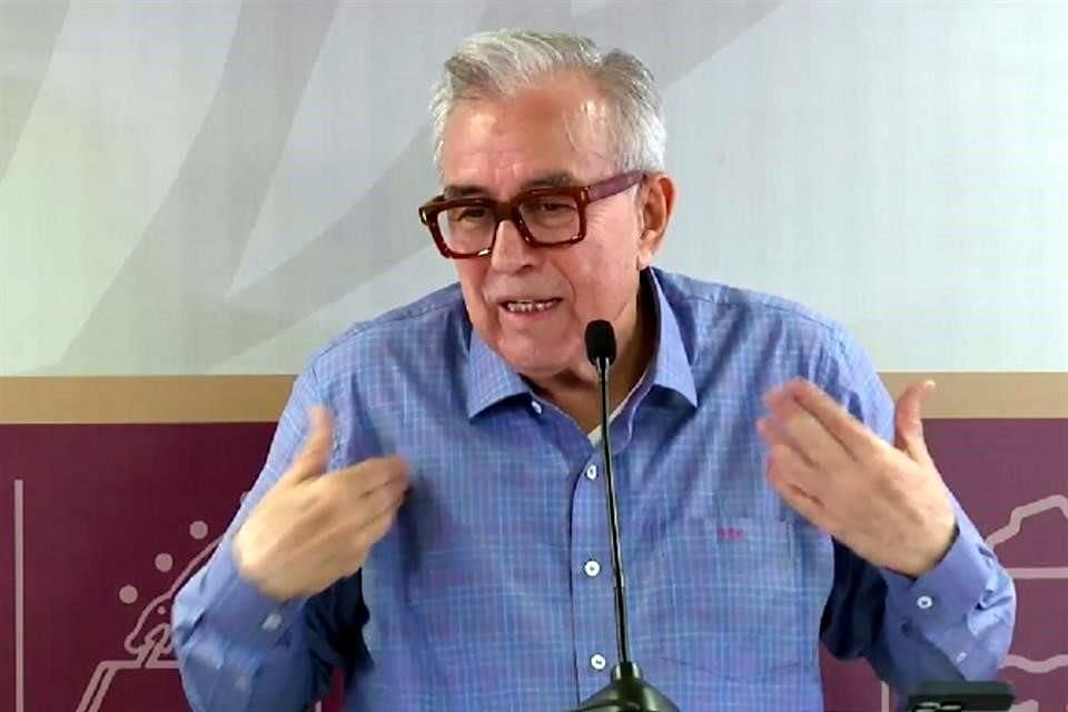 Rubén Rocha Moya, Gobernador morenista de Sinaloa.