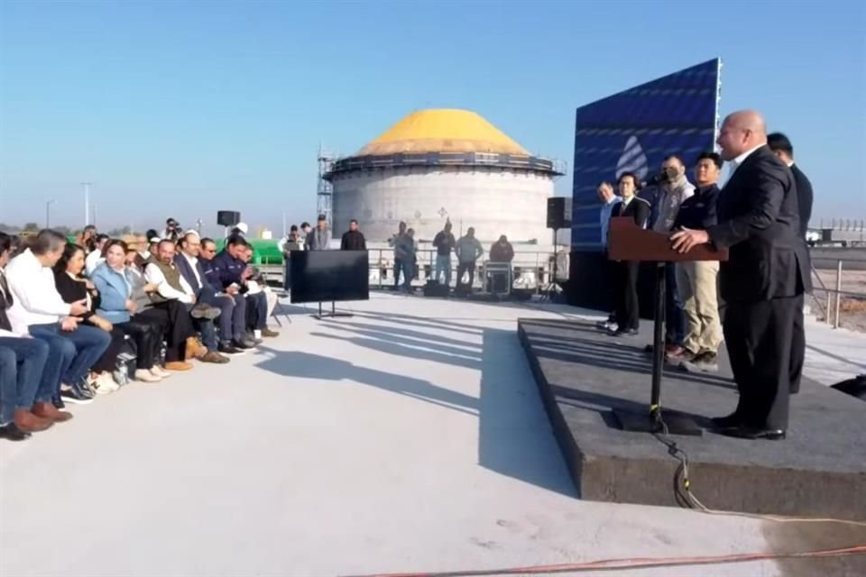Enrique Alfaro inaugura ampliación de la Planta de Tratamiento de El Ahogado.