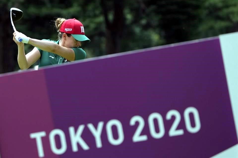 Gaby López terminó la primera ronda en el lugar 23.