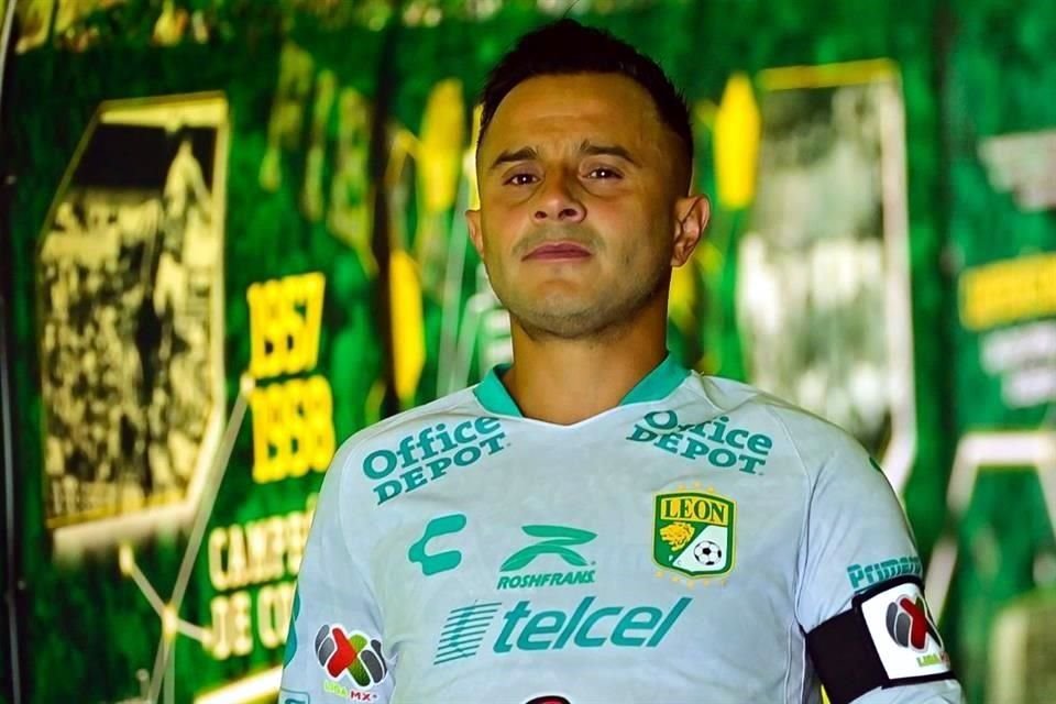 El capitán del León estará de baja algunas semanas por la lesión.
