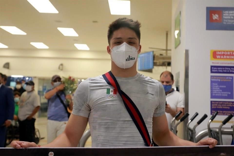 Osmar Olvera valoró la experiencia de participar en unos Juegos Olímpicos a los 17 años.