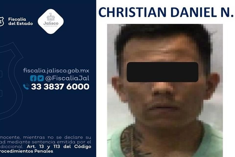 Por su probable responsabilidad en el delito de trata de personas, un sujeto identificado por la Fiscalía del Estado como Christian Daniel 'N' fue acusado recientemente en Puerto Vallarta.