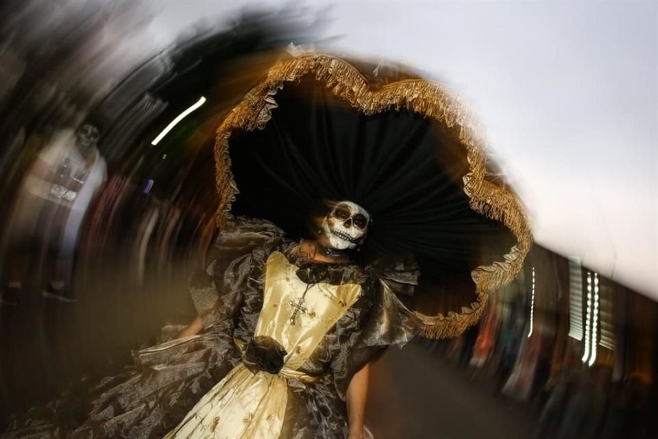 Desfile Día de Muertos en Guadalajara.