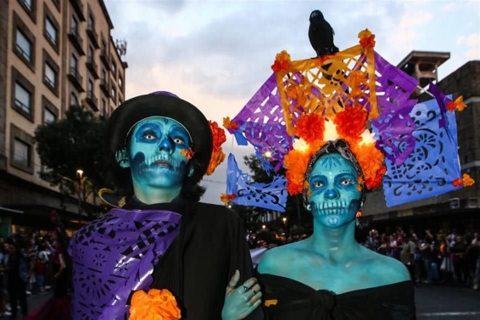 Desfile Día de Muertos en Guadalajara.