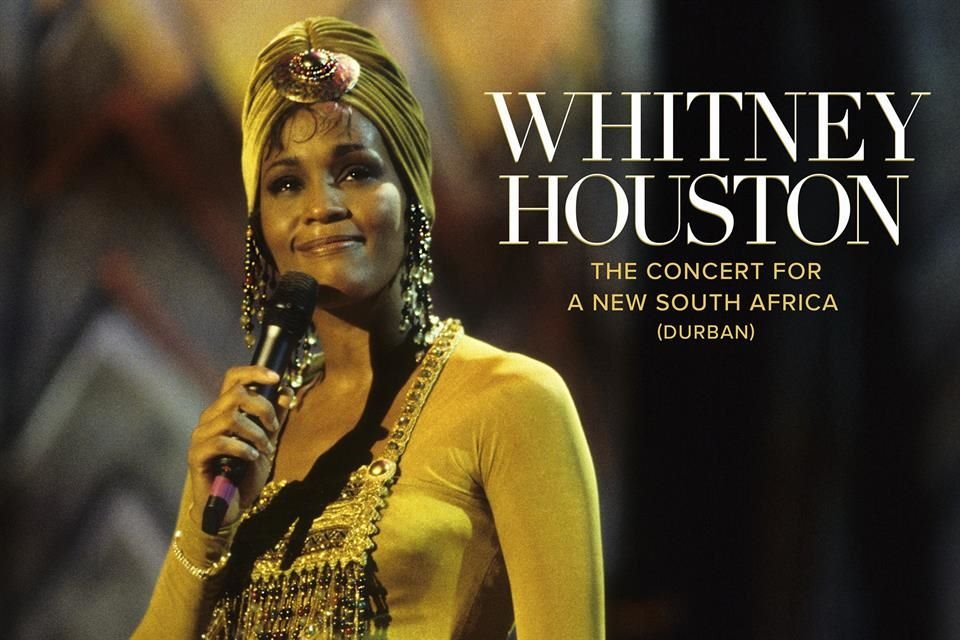 Whitney Houston revive su legado en el álbum en vivo 'The Concert for a New South Africa', grabado en 1994, con sus grandes éxitos.