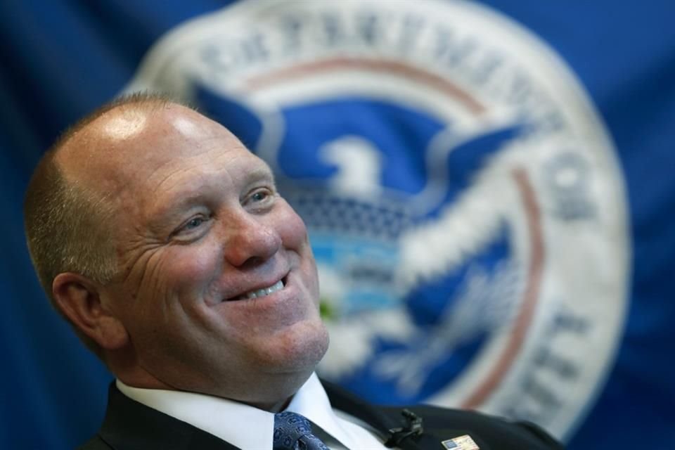 Tom Homan, anunciado anoche como próximo 'zar de las fronteras' de EU con Trump, dijo que su objetivo será priorizar deportaciones.