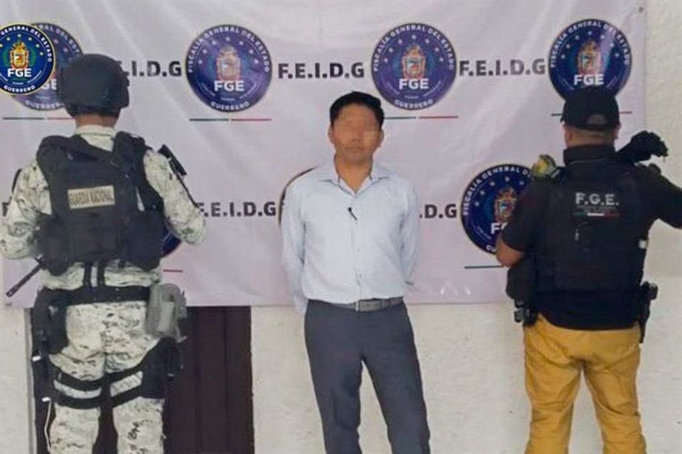 Fiscalía General de Guerrero informó detención del encargado de despacho de la Secretaría de Seguridad de Chilpancingo, Germán 'No', como presunto responsable del homicidio del Edil Alejandro Arcos.