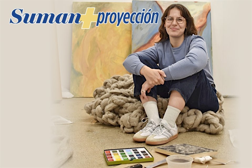 Julieta Beltrán Lazo, artista visual tapatía, remarca que los cuerpos que pinta merecen atención y respeto, pues no son objetos de consumo.