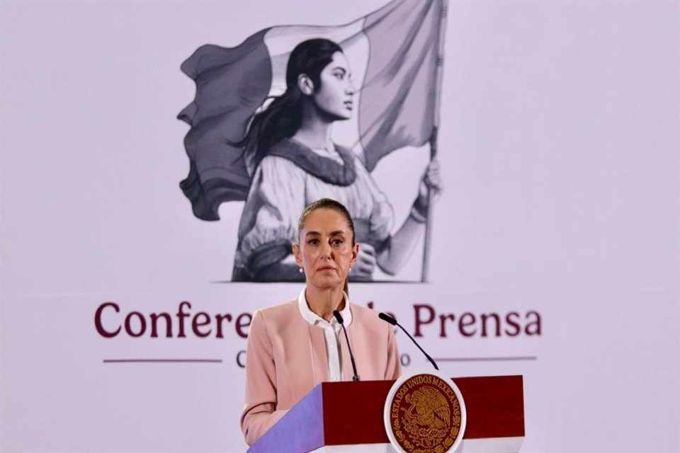 Claudia Sheinbaum, Presidenta de México.