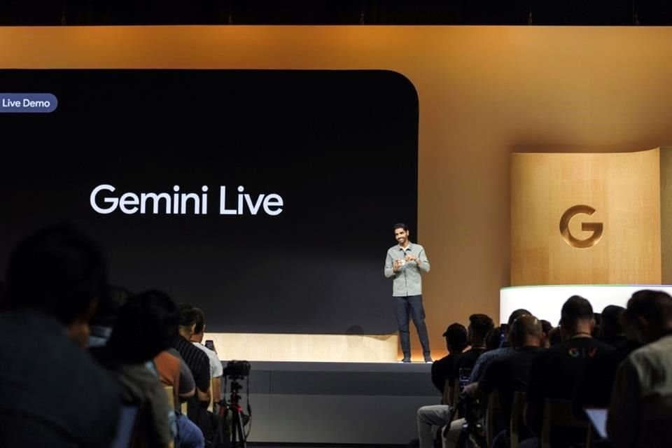 Gemini Live, una función basada en la voz, permitirá a los usuarios mantener conversaciones naturales con el chatbot.