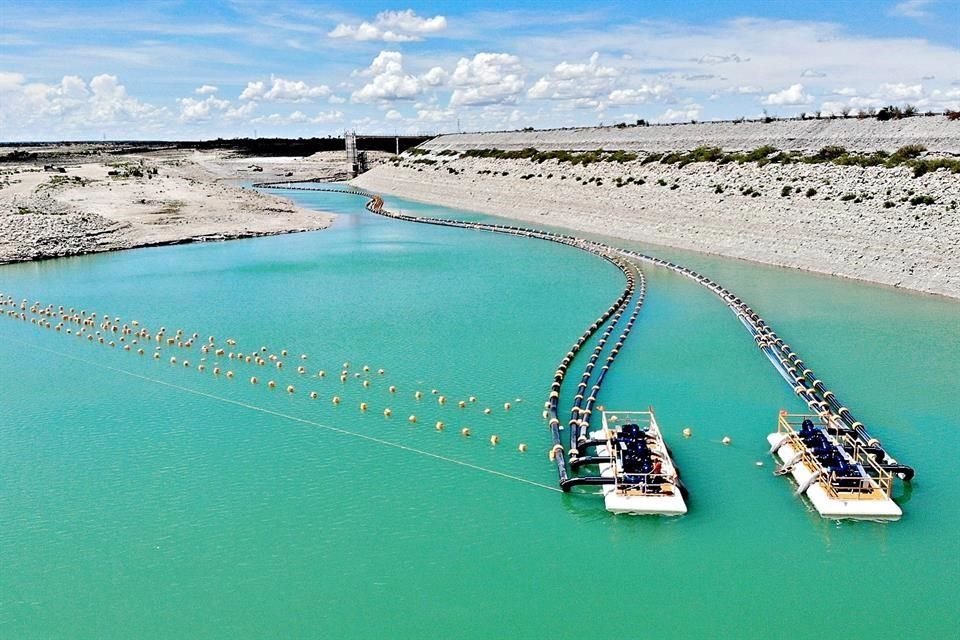 El sistema para bombear agua de la Presa Cerro Prieto hacia la toma sería usado hasta el próximo mes, según AyD.