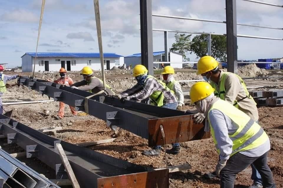 Las obras vinculadas al transporte y la urbanización avanzaron 5.41 por ciento mensual en septiembre.