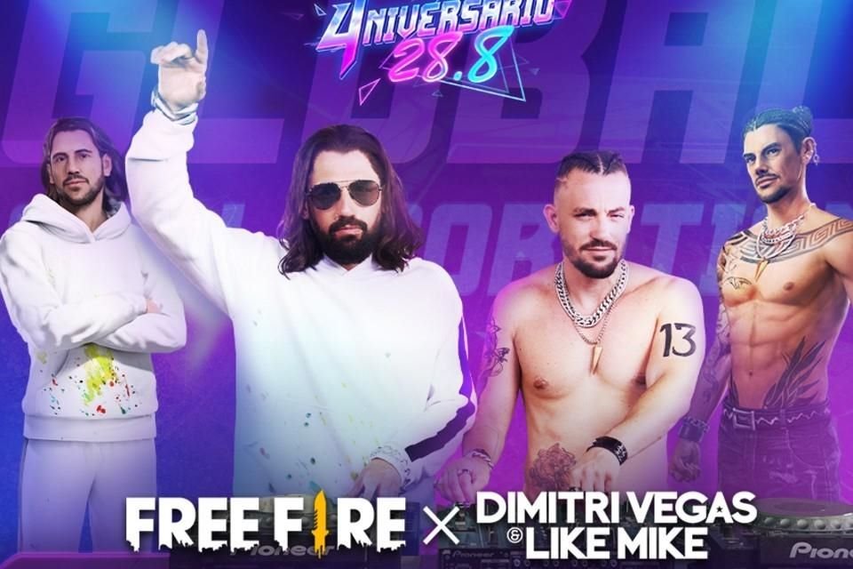 El videojuego para dispositivos móviles invitó a Dimitri Vegas y Like Mike como personajes jugables.