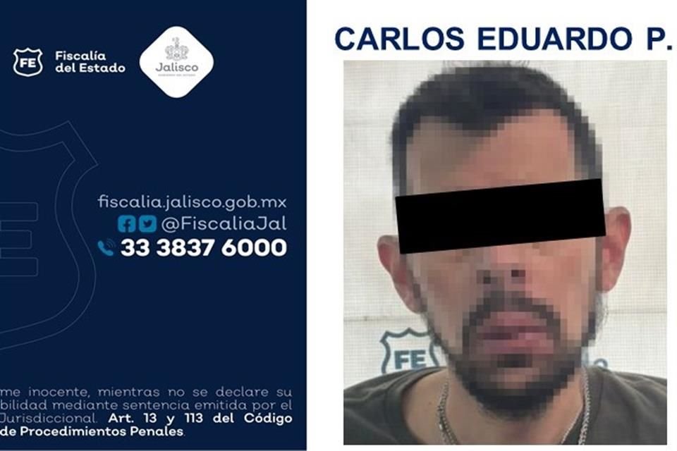 Carlos Eduardo 'P', quien también fue detenido en el lugar, supuestamente tenía a su madre tapada con unas cobijas.