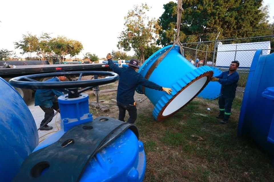 Quedó lista la interconexión del sistema El Zapotillo-La Red-Calderón y la planta de San Gaspar para traer agua a la Ciudad