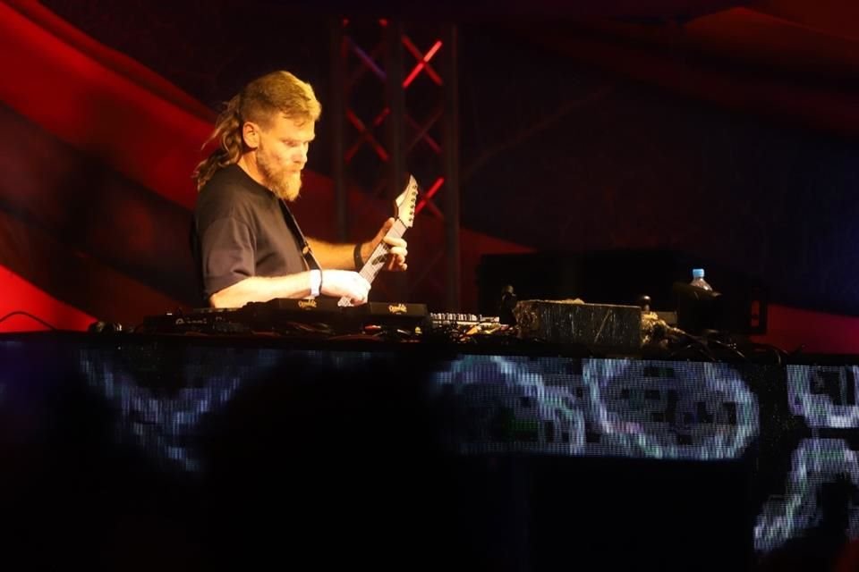 DJ Bliss en su presentación en el Dreamfields.