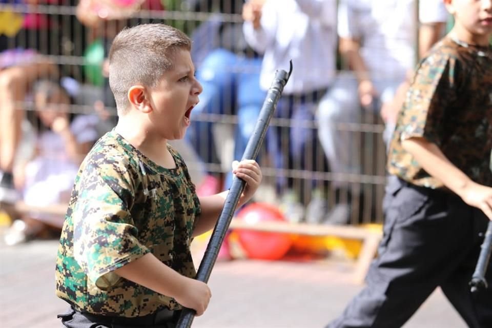 Desfile por la Revolución Mexicana.