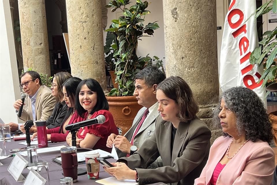 Bancada de Morena en Congreso de Jalisco.