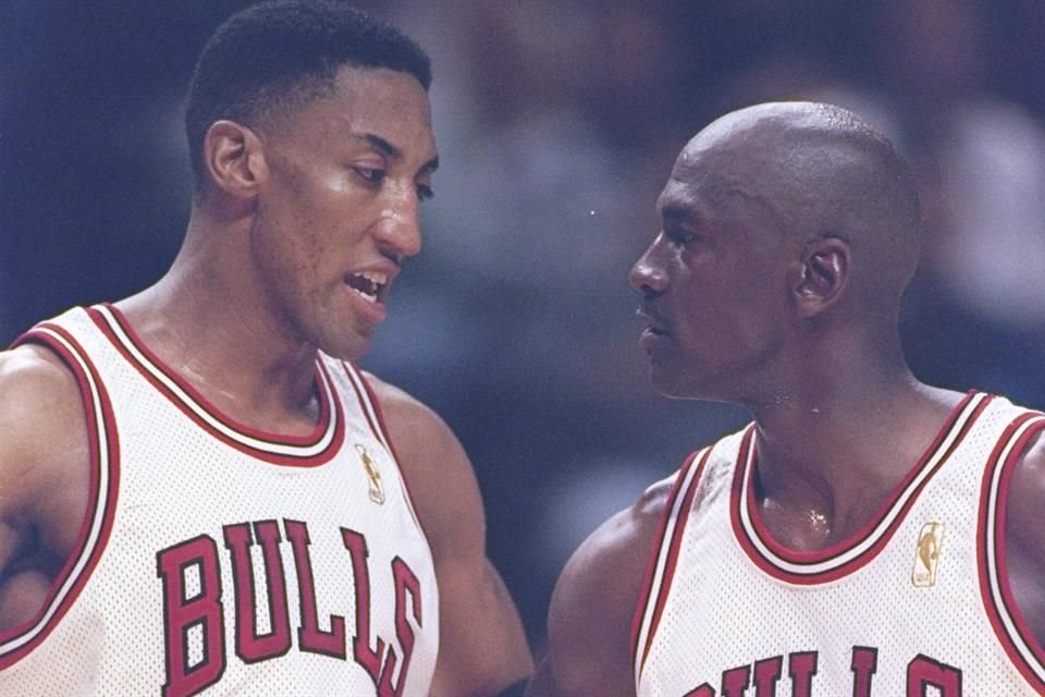 Scottie Pippen y Michael Jordan formaron una de las mejores duplas de la historia en los Bulls de Chicago.