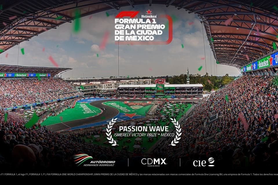 Un nuevo galardón para el GP de la Ciudad de México.