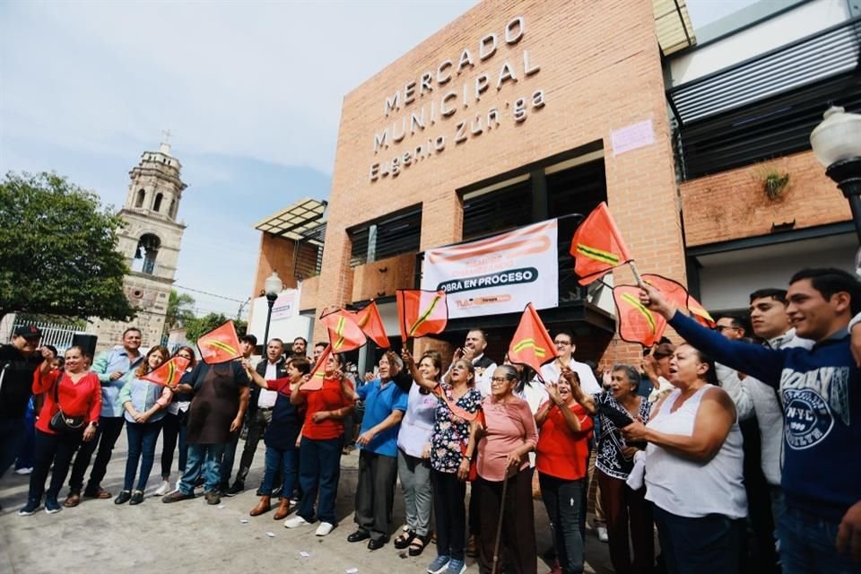 Durante los próximos dos meses y medio, el Mercado Municipal Eugenio Zúñiga de Tlajomulco estará en remodelación.