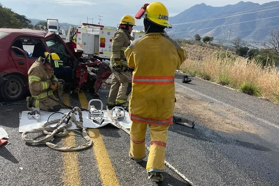 El choque ocurrió el 20 de enero por la tarde en la Carretera Guadalajara-Tequila.