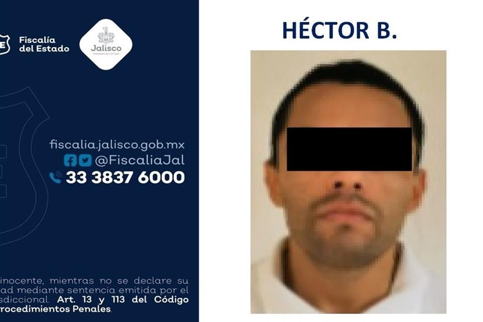 Héctor fue detenido por participar en el asesinato de Everardo Prado Hernández, comandante de la Policía de Ojuelos en 2019.