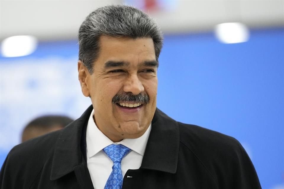 El Presidente Nicolás Maduro a su llegada a la cumbre de los BRICS, el 24 de octubre del 2024, en Kazan.