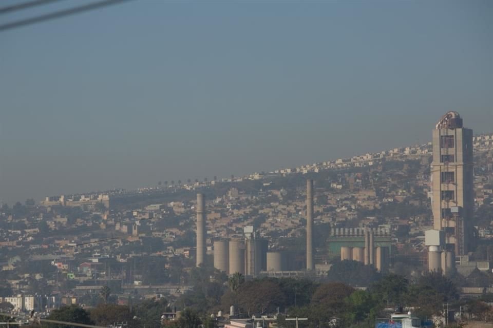 La Zona Metropolitana de Guadalajara (ZMG) registra este miércoles mala calidad del aire en áreas de Guadalajara, Tlaquepaque, Zapopan y Tlajomulco