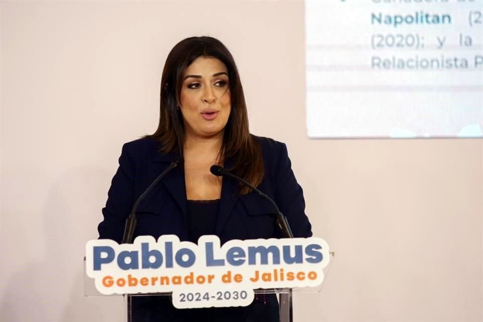 Lorena Martínez, nombrada como titular de la Agencia Estatal de Entretenimiento.