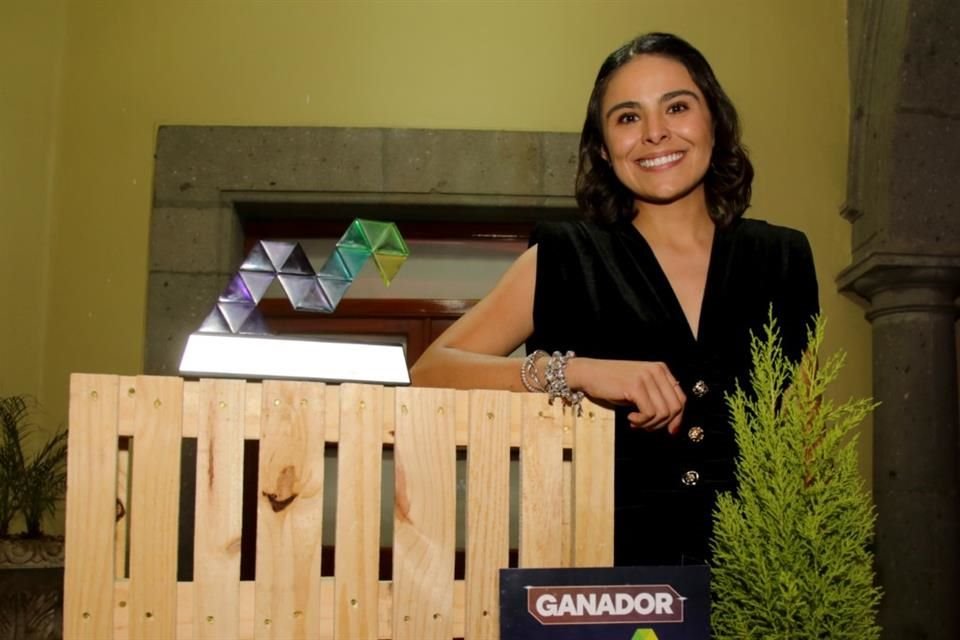 Maria Valeria Hidalgo del Toro, ganadora del Premio Emprendedor Coparmex 2024.