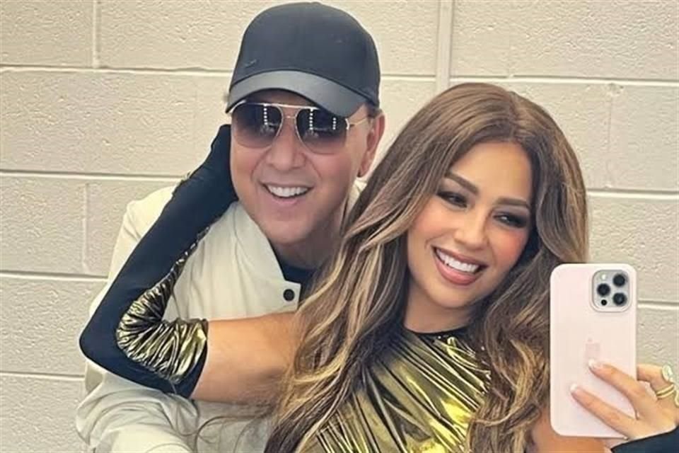 Thalia y Tommy Mottola estan por cumplir 24 años de casados.