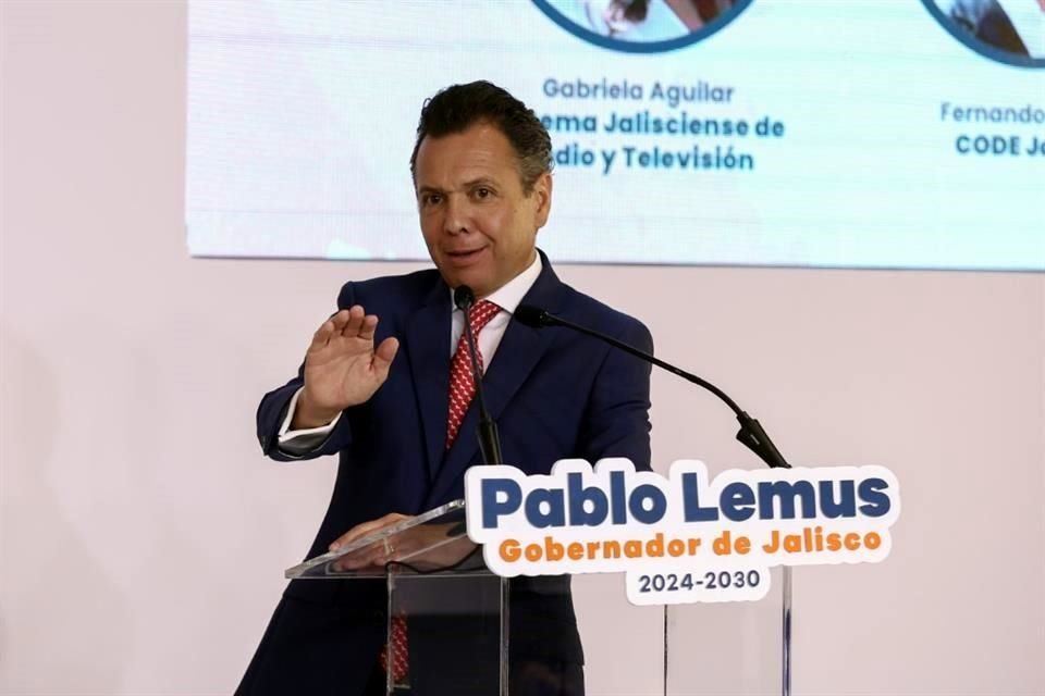 Lemus anunció que presentará a los miembros faltantes de su Gabinete en la semana previa a su toma de protesta.