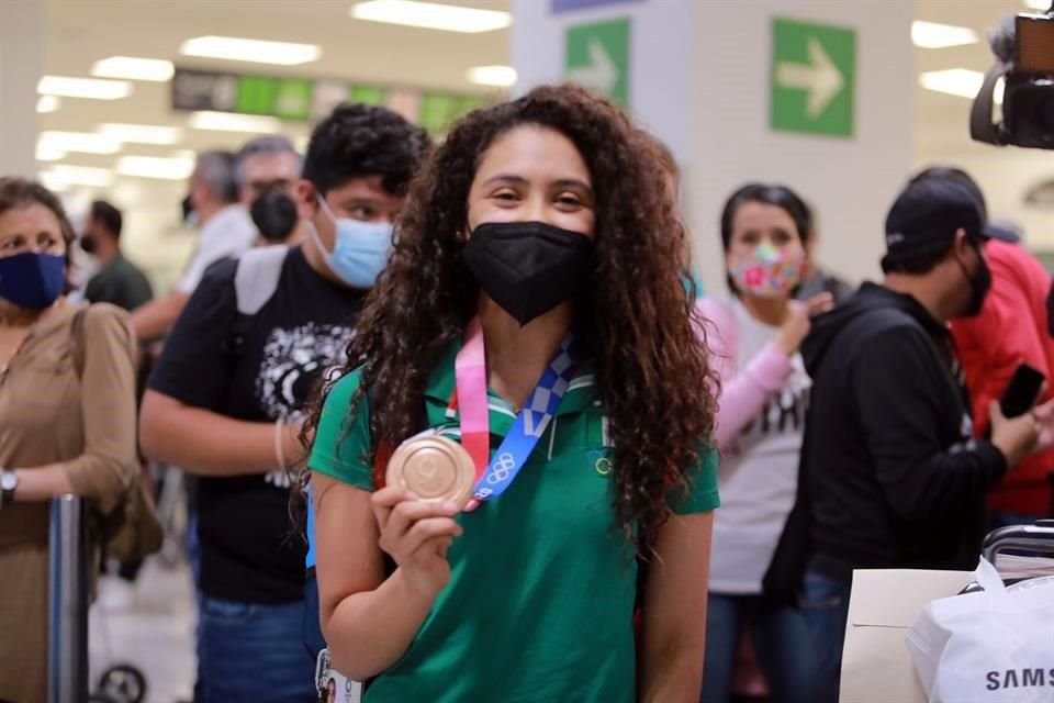 Gaby Agúndez recononció que disfrutó al máximo sus primeros Juegos Olímpicos.