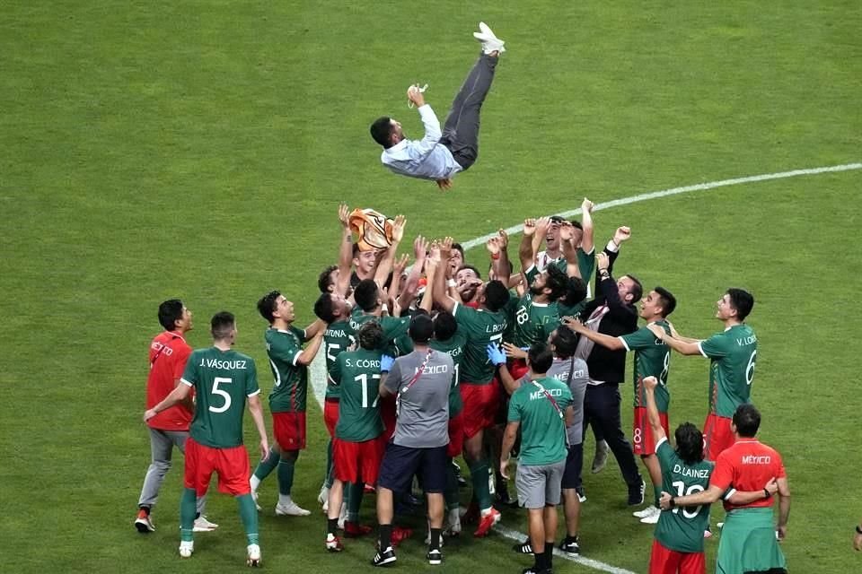 Jaime Lozano vivió un gran momento en Tokio 2020.