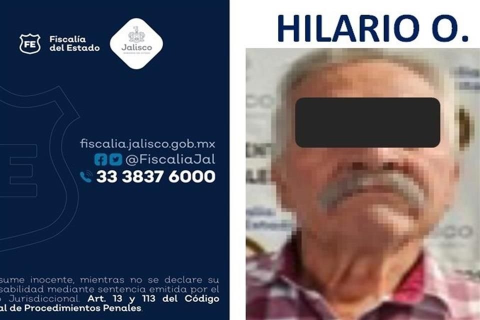 Hilario 'O', quien tiene alrededor de 75 años, fue detenido recientemente por abuso sexual infantil agravado.