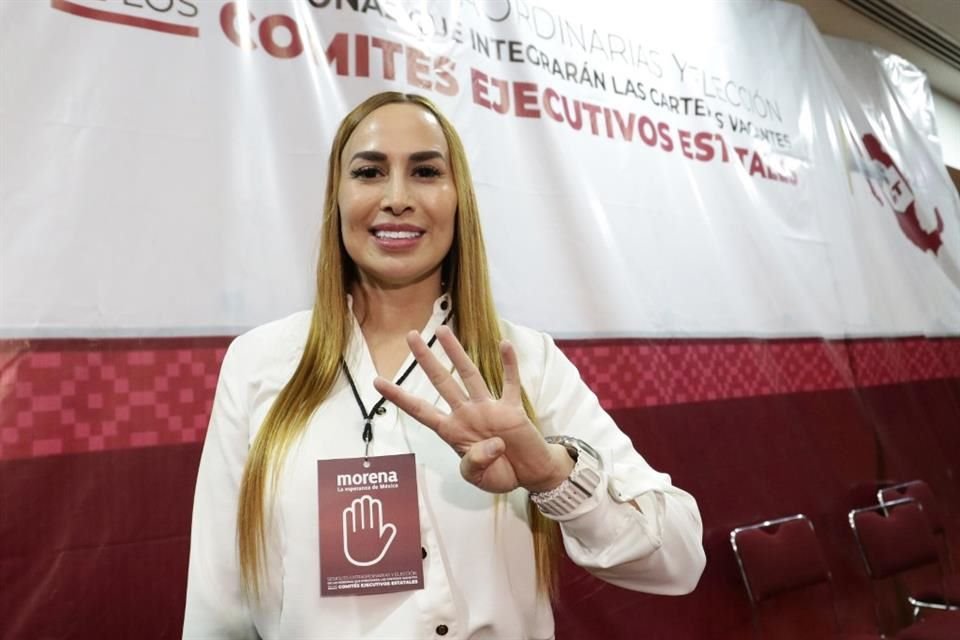 Érika Pérez García es la nueva presidenta del Comité Ejecutivo Estatal.