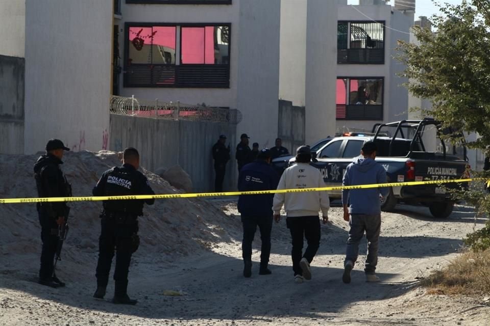 El cadáver fue localizado entre Calle Villa Santander y el Bulevar Chulavista, en el Fraccionamiento Villa Fontana Aqua.