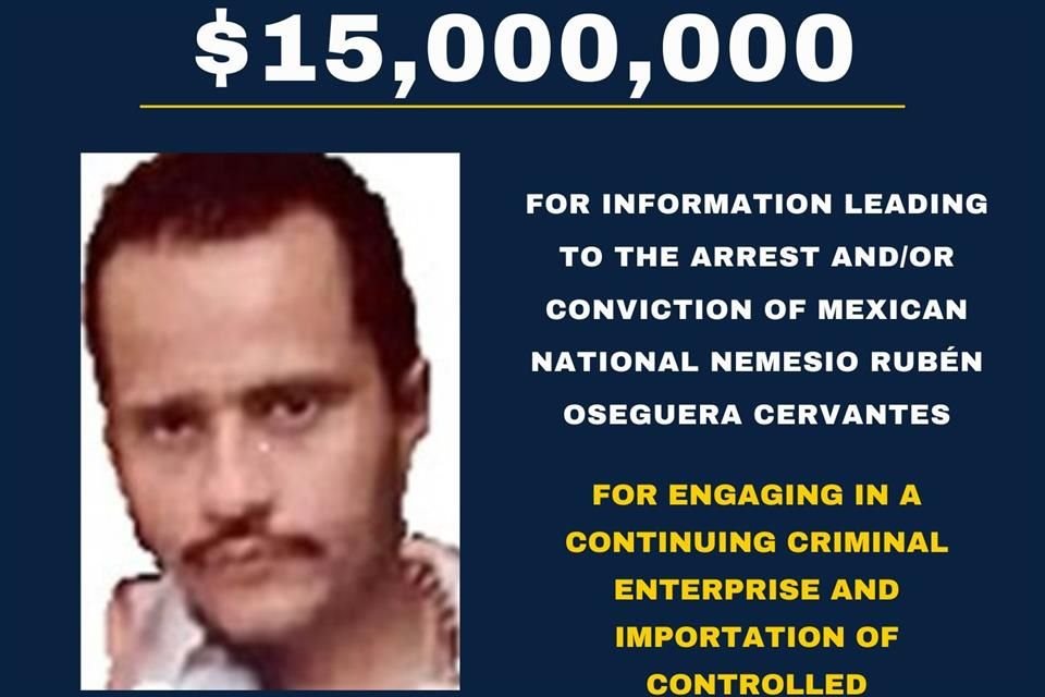 Pese a las detenciones de miembros de su círculo cercano, 'El Mencho' no ha sido capturado hasta hoy.